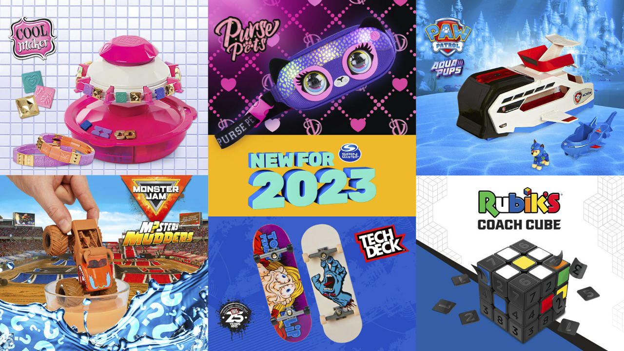 三大玩具巨頭新品曝光！